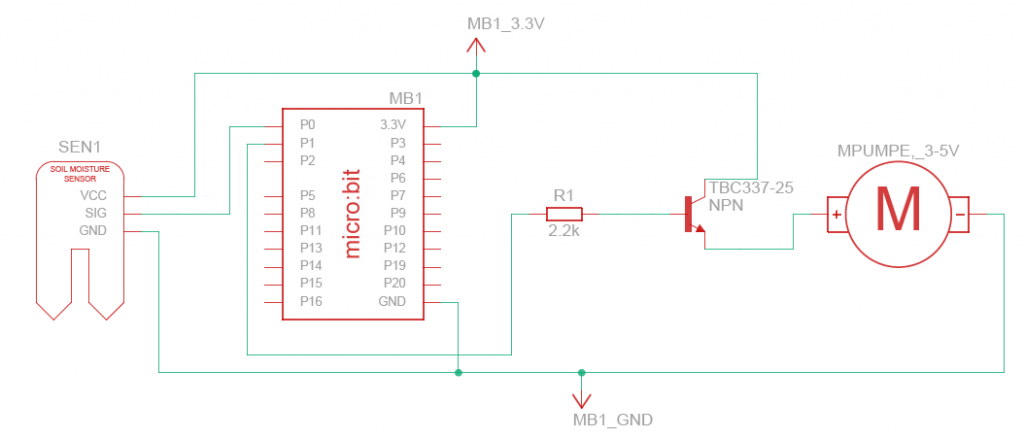 Kretsskjema for prosjektet